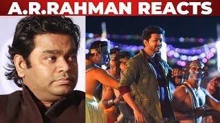 A.R.Rahman reacts to Simtaangaran song&#39;s response | Sarkar | 180