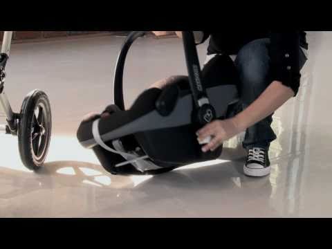 bugaboo cameleon demo - use with the car seat