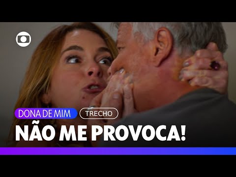 Filipa explodes, confronts Jaques and bites the villain | Owner of Myself | TV Globo