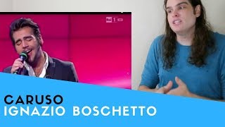 Voice Teacher Reacts to Ignazio Boschetto from Il Volo singing Caruso