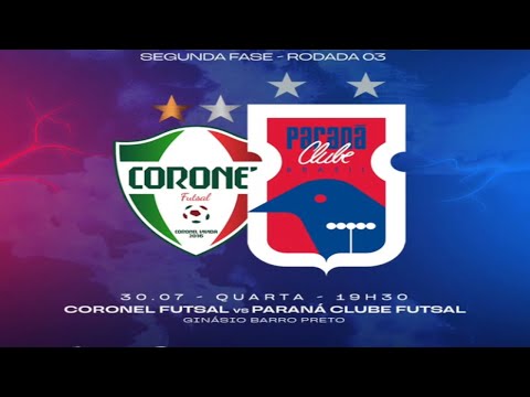 Coronel Futsal 2x1 Paraná Clube Futsal |Paraná Championship Silver Series 2025 - 2nd Phase - 3rd ...