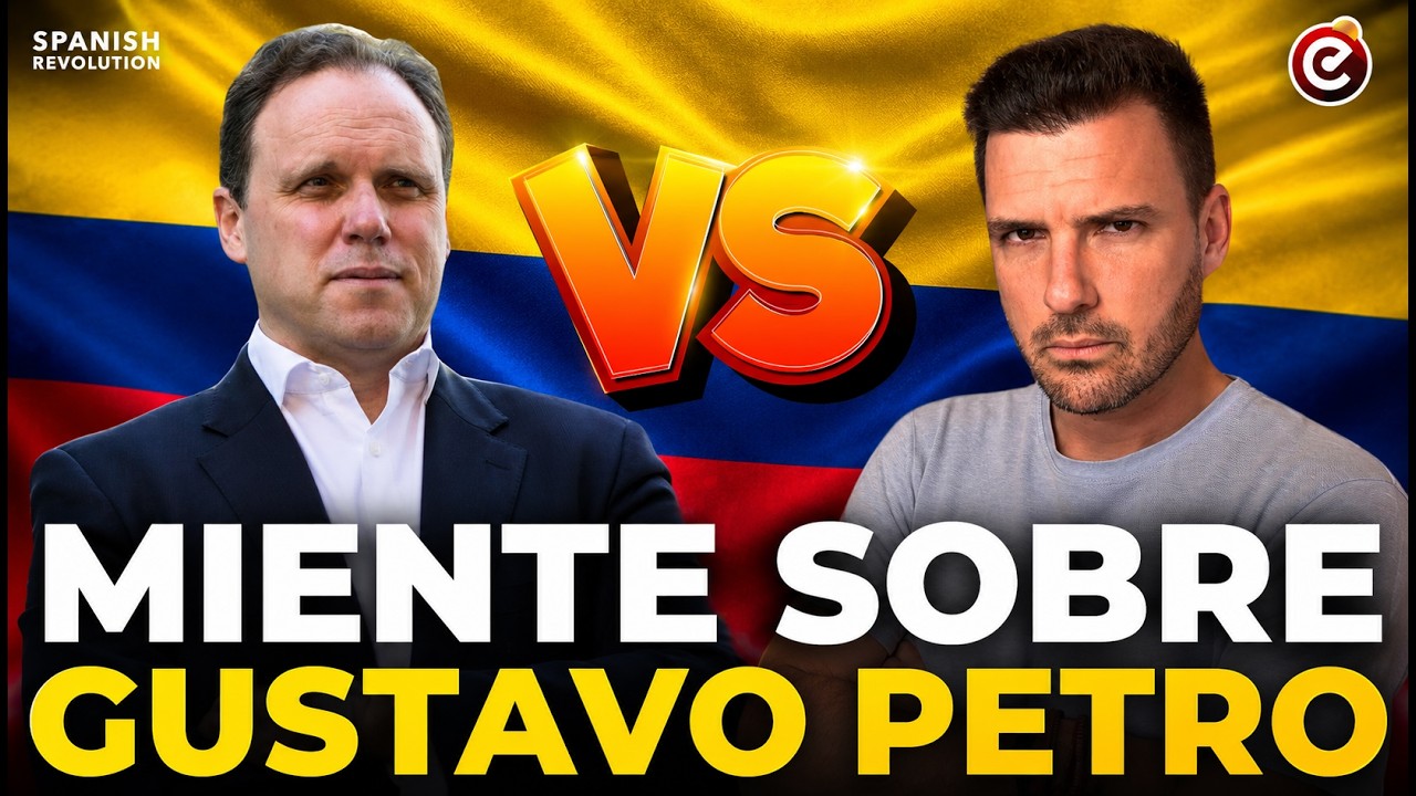 🇨🇴 El mercenario de la ultraderecha @DanielLacalleOfficial MIENTE sobre Petro y Colombia❗😤😡
