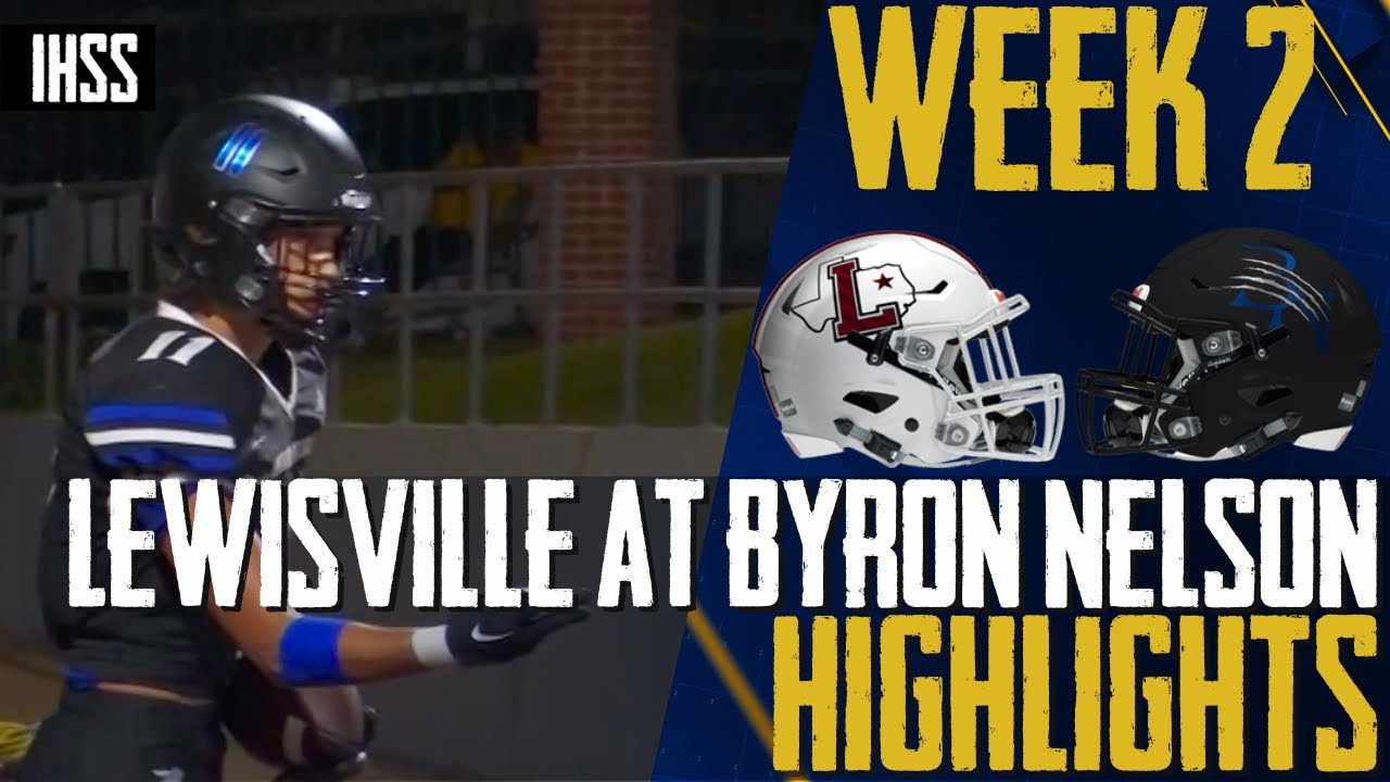 Thrilling Finish: Byron Nelson vs. Lewisville High School Football Highlights