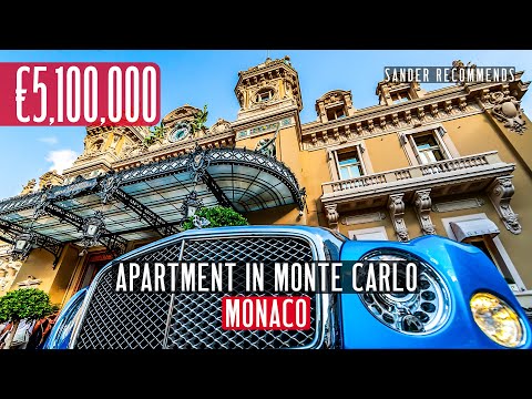 Touring a €5,100,000 Renovated Apartment in Monte-Carlo