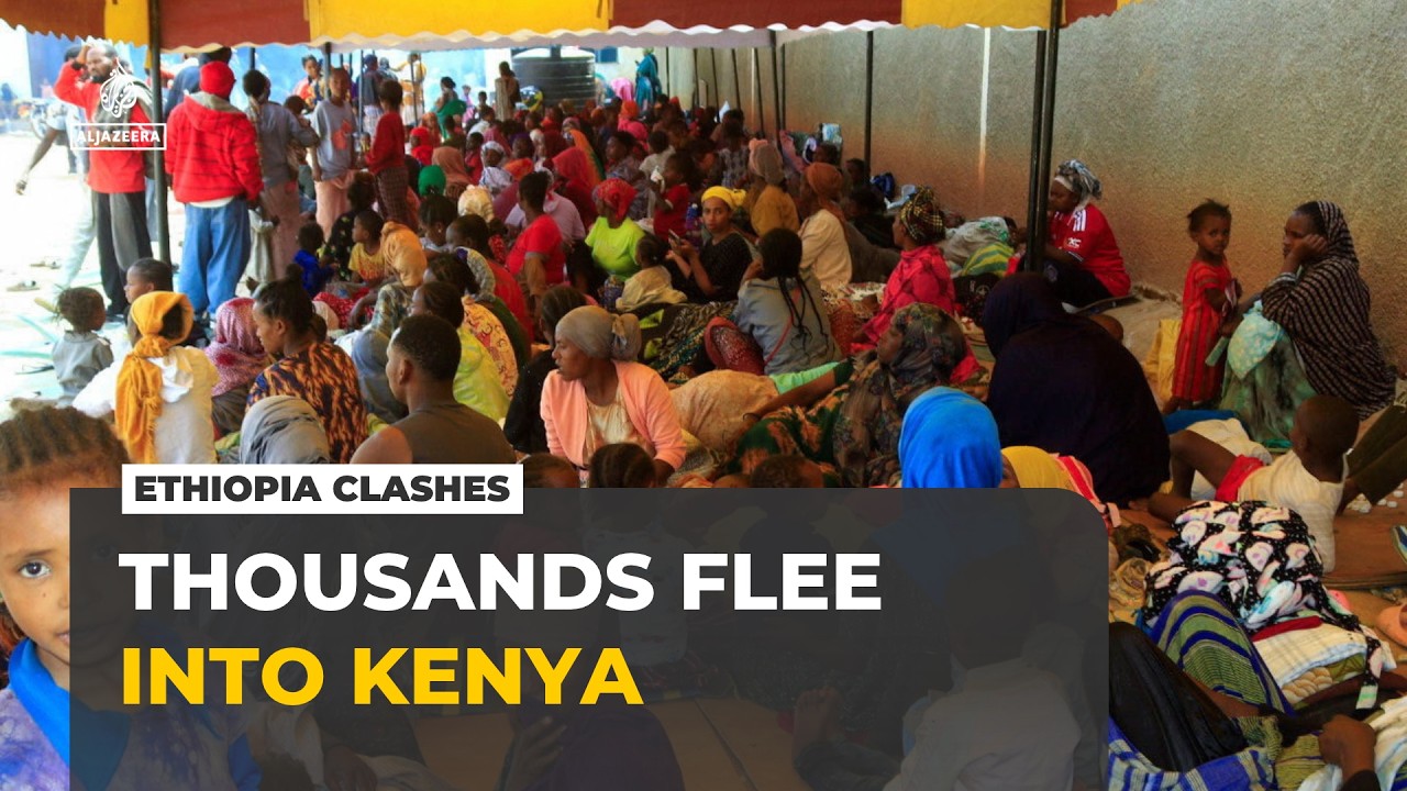 Fighting in southern Ethiopia: Tens of thousands flee to Kenya