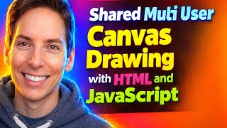 Shared Multi User Canvas Drawing with HTML and JavaScript