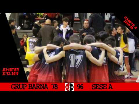 2019-20 GRUP BARNA vs SESE J12 CADETE INTER