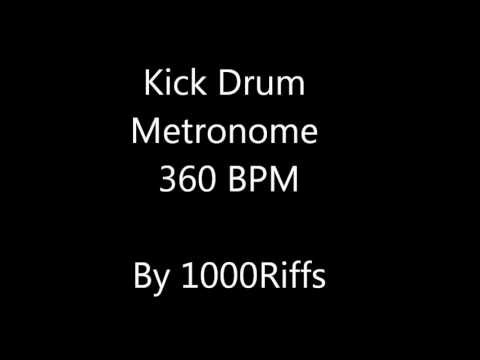 Kick Drum Metronome 360 BPM