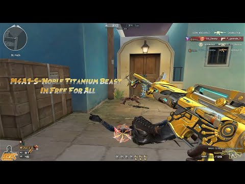 Crossfire West: Free For All with the M4A1-S-Noble Titanium Beast