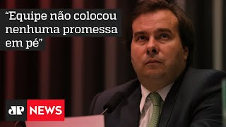 Maia diz que promessas não cumpridas de Guedes ‘dariam livro com três volumes’