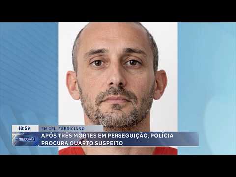 Perseguição policial: Polícia procura quarto suspeito após três mortes em Cel. Fabriciano.