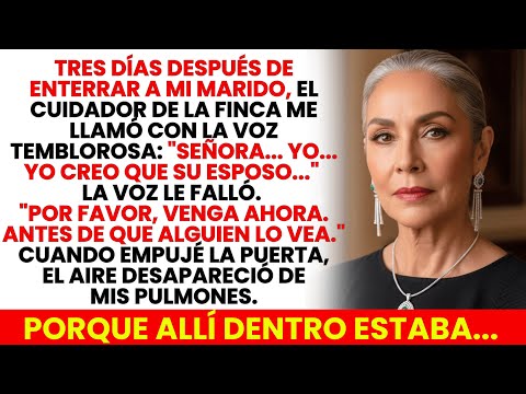 Tres Días Después Del Entierro De Mi Marido… Lo Que Vi En La Finca Me Hizo Caer De Rodillas…
