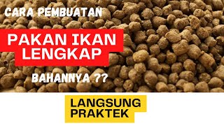 Download lagu Cara Bikin Pakan Ikan Terapung || Cetak  Pelet Extruder ||  UD Mesin Tani mp3