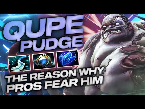 Qupe PUDGE with his BEST Game EVER - The Reason why Pros fear him