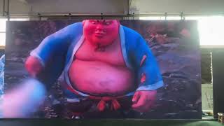 Indoor P3.9 7680hz rental  led screen