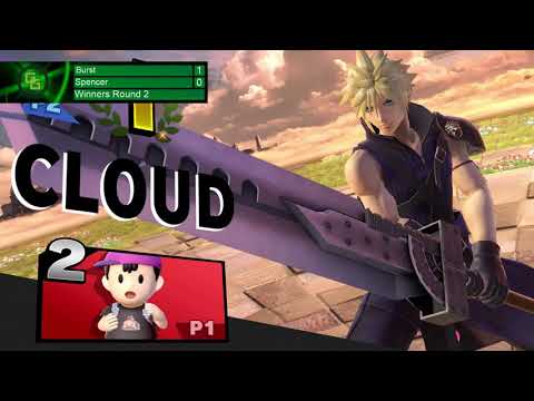 FreeFall #67 CsG | Spencer (Ness) vs Burst (Cloud, Bowser) Winners Quarters