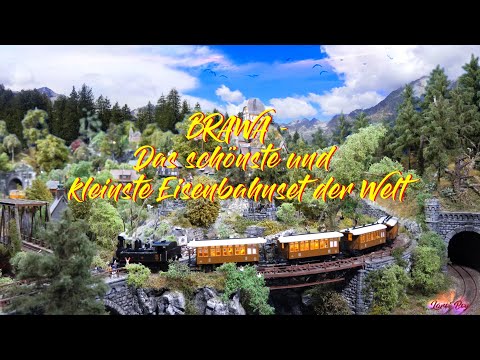 BRAWA - Das schönste und kleinste Eisenbahnset der Welt. Brawa BR 178, 70002 + b2011 Test, Fahrvideo