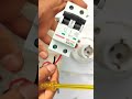 Double pole MCB Connection || Double pole circuit breaker connection.