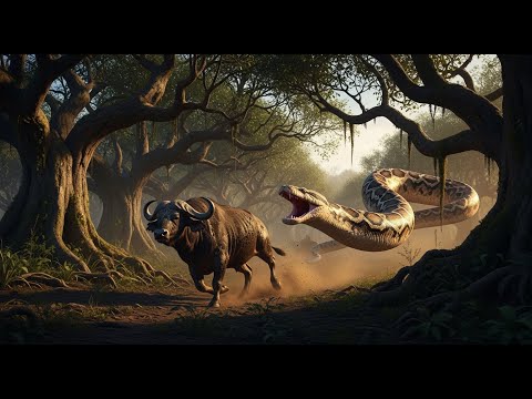 Ape-Men vs Giant Snakes | Boar Rescue on the Ancient Prehistoric Planet Movie | Survival Story