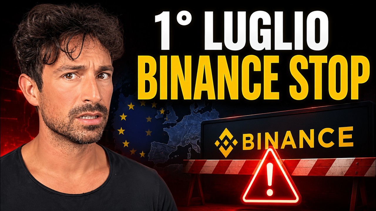 BINANCE CHIUDE IN ITALIA E EUROPA DAL 1 LUGLIO. ECCO COSA SUCCEDERÀ E COSA DEVI FARE