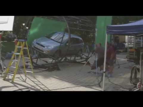 B-Roll - Car Crash Scene
