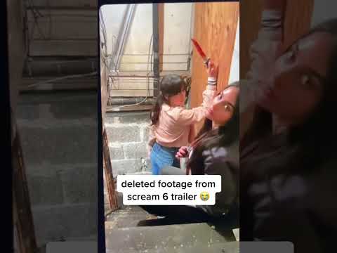 Jenna Ortega in Deleted Footage From SCREAM 6 Trailer 😱😭