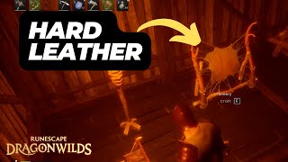 How to Craft the Hard Leather in RuneScape: Dragonwilds