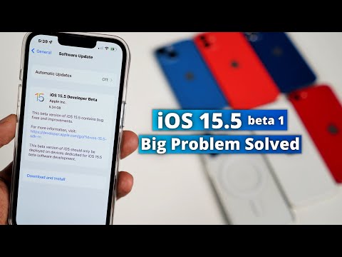 iOS 15.5 beta 1 Released | What's New?