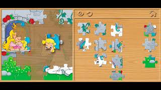 👑🦄 Princess & Unicorn Jigsaw Puzzle - Jigsaw Puzzles for Kids Walkthrough
