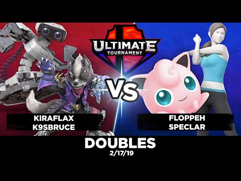 KiraFlax + K9sbruce vs. Floppeh + Speclar - Doubles - February Smash Ultimate Tournament