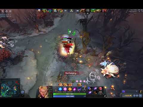 ahmed invoker vs pugna mid with full defense build dota 2