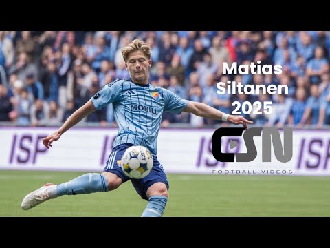 Matias Siltanen (Djurgårdens IF) - Assists, Tackling & Passing Ability 2025 | HD