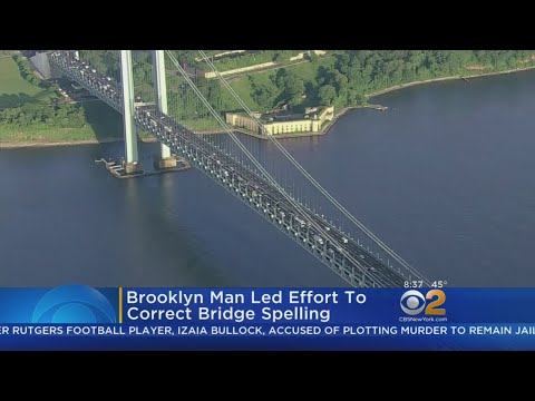 Verrazano Bridge Spelling To Be Changed