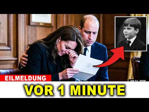 1 MINUTE AGO: The Palace CONFIRMS why Prince Louis has been taken out of public life