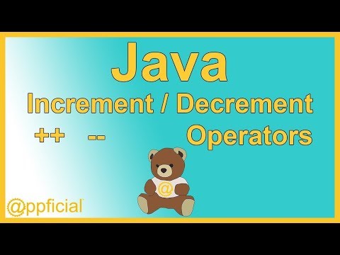 Java Increment And Decrement Operators I And I By Example Java Programming Tutorial