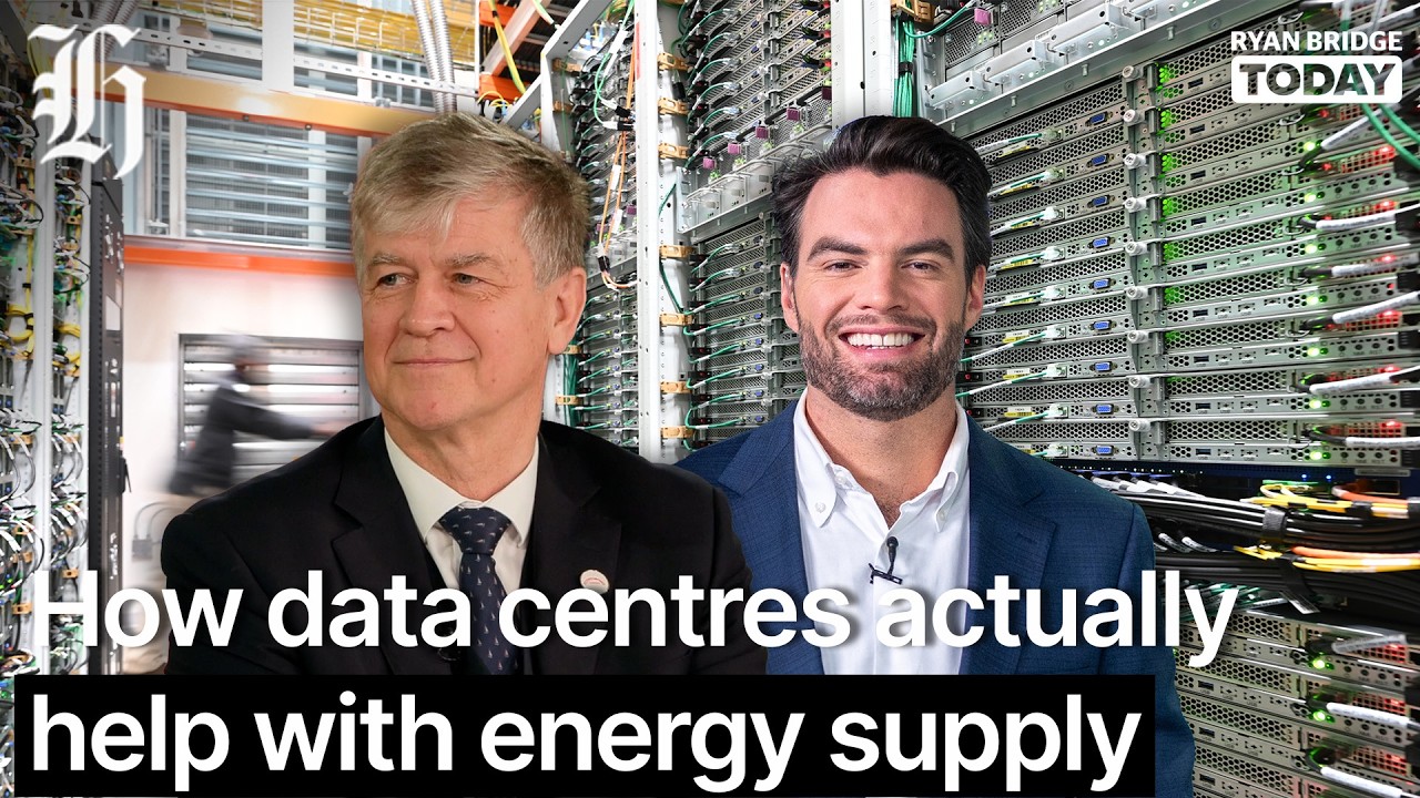 Contact Energy CEO: How data centres actually help with energy supply | Ryan Bridge TODAY