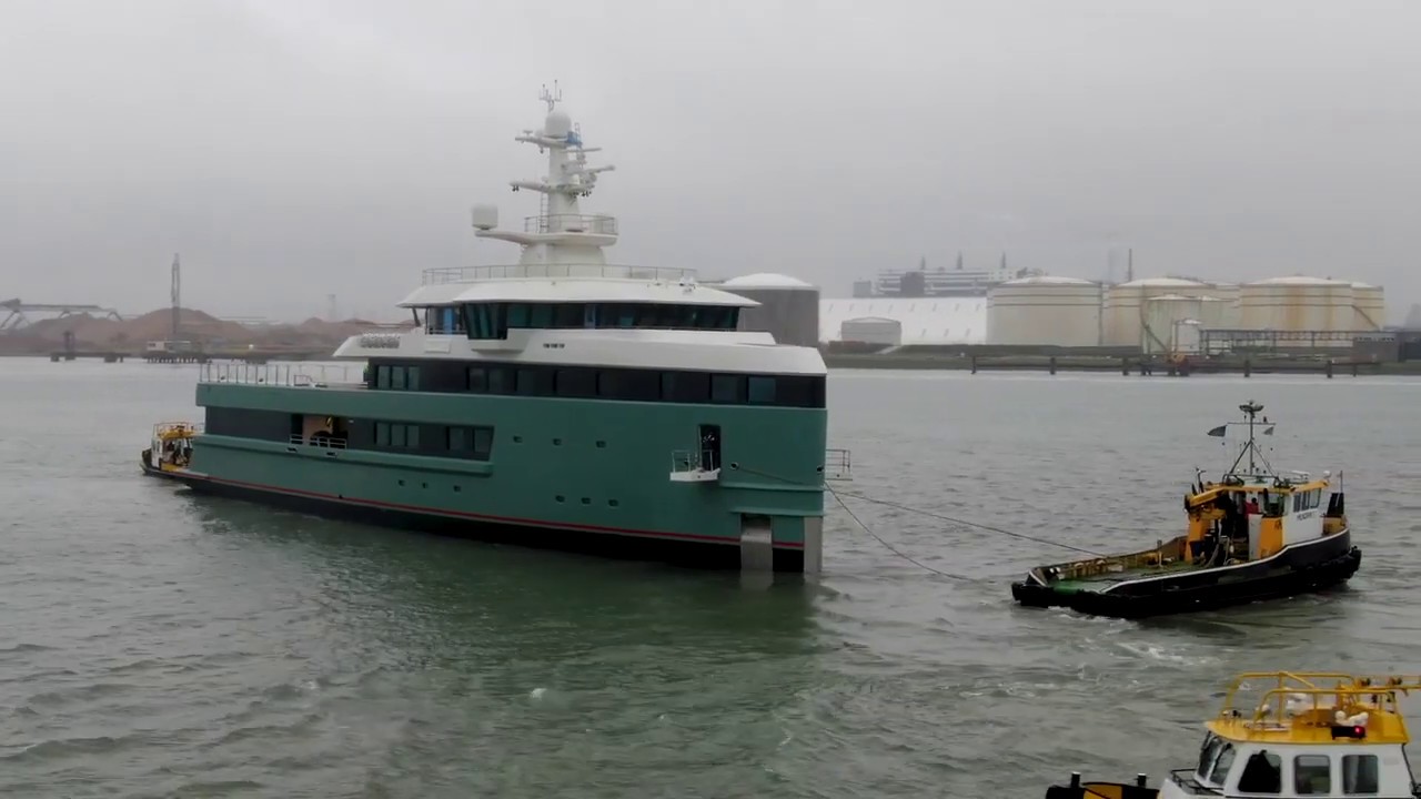 Спуск на воду SeaXplorer 65 - первой из SeaXplorer