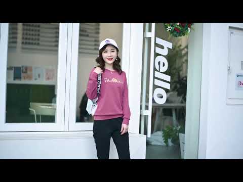 Mã B9488 Giá 770K Đồ Bộ Nữ Shrynq Dài Tay Cả Bộ 2 Món Hàng Xuân Thu Đông Trung Niên Phong Cách Hàn