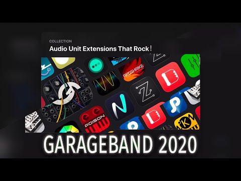GarageBand Plugins, FX, AU (iOs 2020)