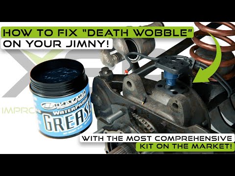 How To Fix "Death Wobble" On Your Suzuki Jimny With X8R! | Kingpin Repair Kit
