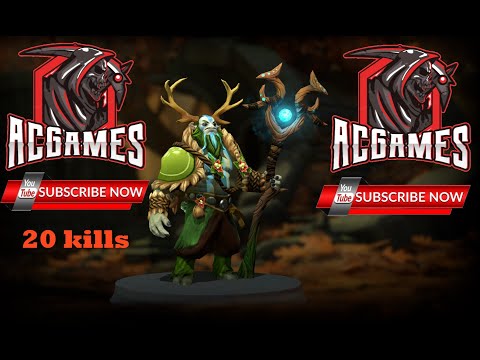 How To Play Nature's Prophet 20 Kills Match MVP Ranked Dota 2 7.28B