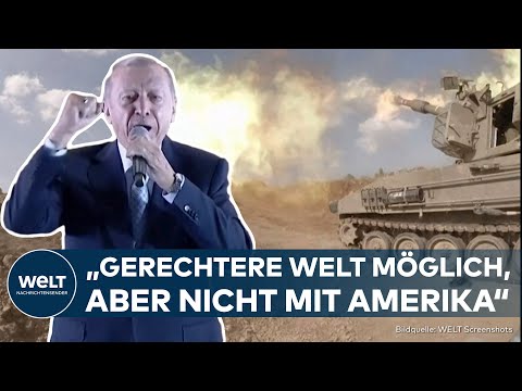 KRIEG IN NAHOST: "Barbarei"! Türkischer Präsident Recep Tayyip Erdogan wirft Westen Islamophobie vor