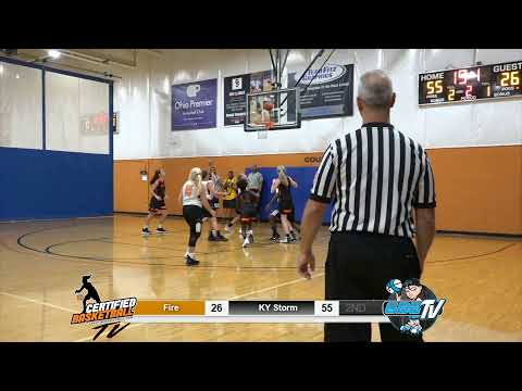 Ohio Fire vs. KY Storm Elite - Jr. High - GBA-TV and Certified Baskeball LIVE