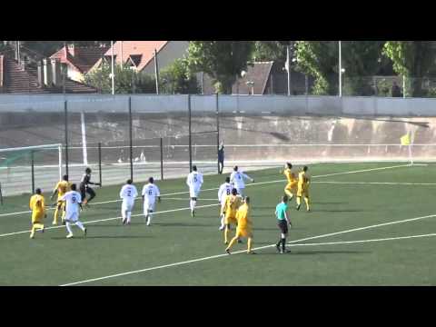 Coupe de France de football : CSL Aulnay-sous-Bois - FC Mantois 0-4 1er but FC Mantois