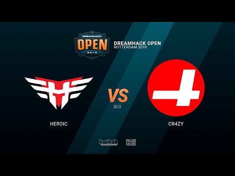 Heroic vs CR4ZY - DHOpen Rotterdam 2019 Grand final - map1 - de_nuke [TheCraggy & Gromjkeee]