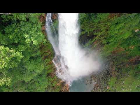 Cachoeira do Label - voô por cima