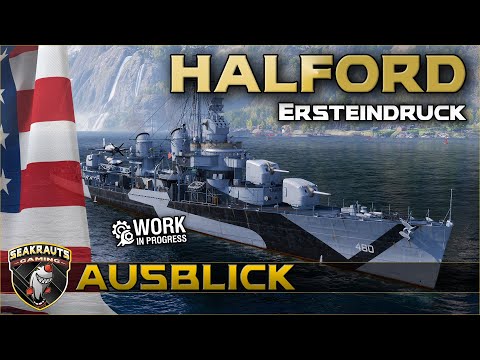 HALFORD [T9 HybridDD] Ersteindruck - World of Warships