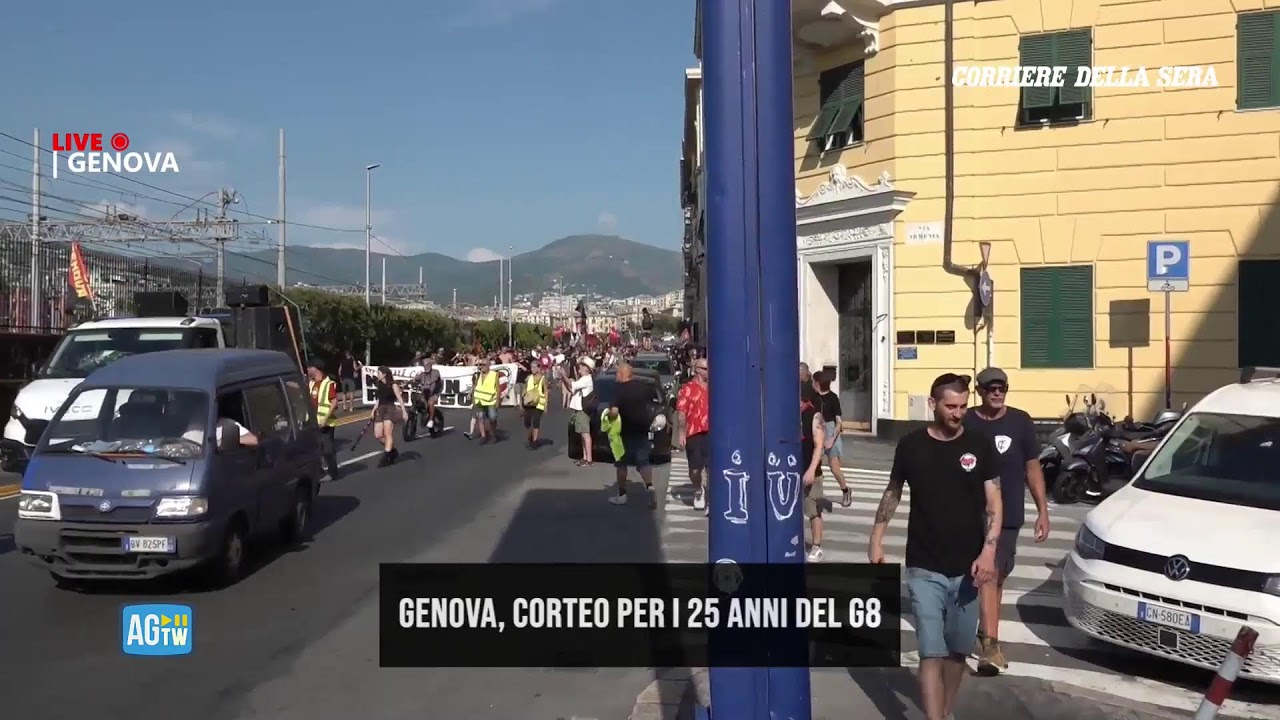 Genova, 25 anni dal G8