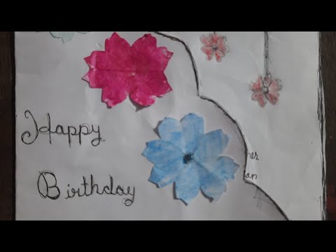 Easy and simple birthday greeting cards