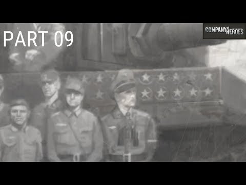 Company of Heroes (100% Walkthrough GamePlay) [INVASION OF NORMANDY:Hill 192] Part09